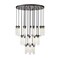 Z-Lite Beau Chandelier, 27-Light, 36 In.W x 12.75 In.H, Matte Black/Clear 740P-27R-MB - alternate 2